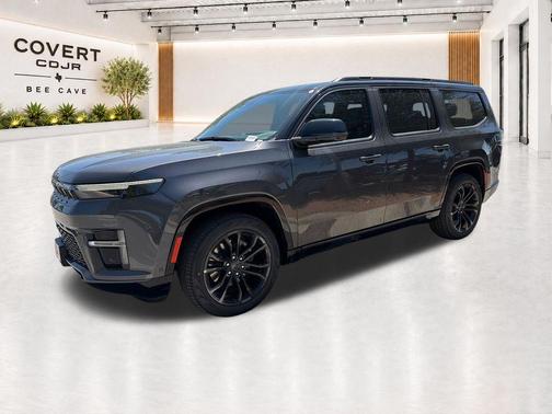 Gray Metallic 2026 Jeep Grand Wagoneer Summit Obsidian