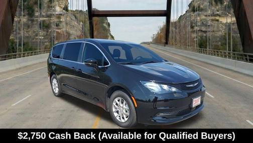 Diamond Black 2026 Chrysler Voyager LX Passenger Van