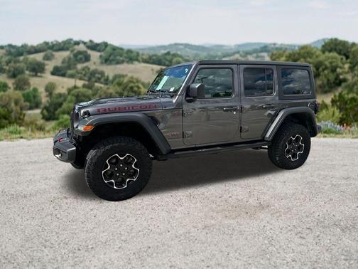 Crystal Metallic 2023 Jeep Wrangler Rubicon