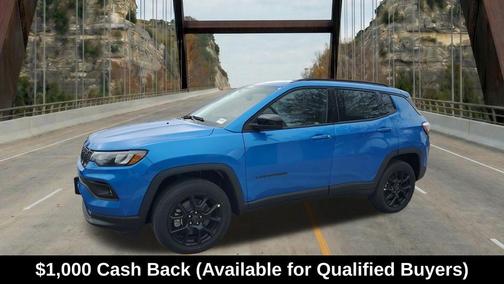 Hydro Blue Pearlcoat 2026 Jeep Compass Latitude