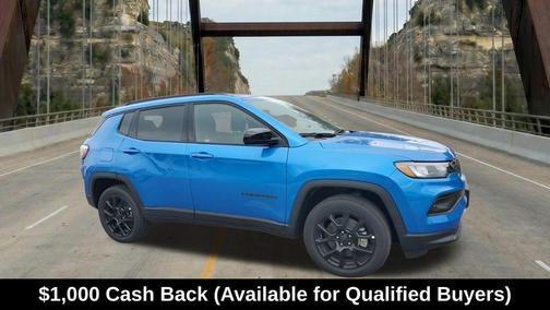 Hydro Blue Pearlcoat 2026 Jeep Compass Latitude