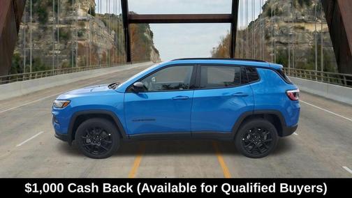 Hydro Blue Pearlcoat 2026 Jeep Compass Latitude