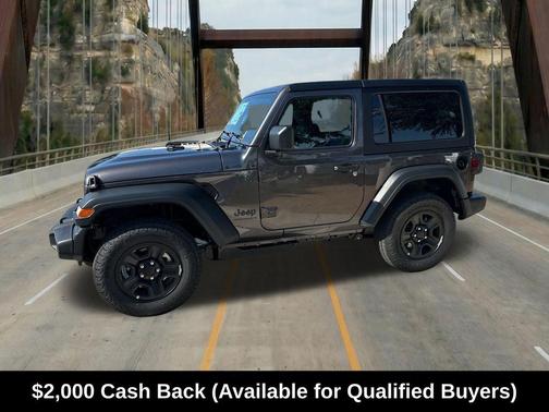 Crystal Metallic 2026 Jeep Wrangler Sport