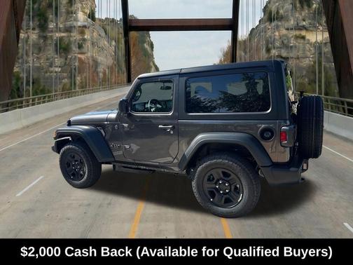 Crystal Metallic 2026 Jeep Wrangler Sport
