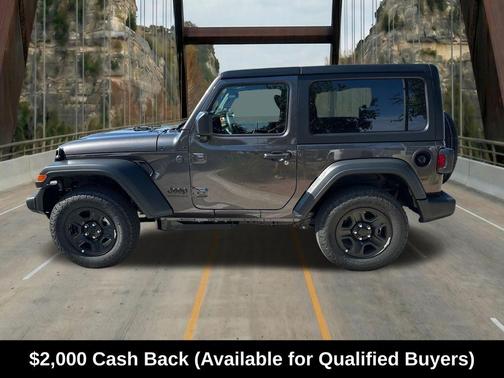 Crystal Metallic 2026 Jeep Wrangler Sport