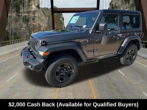 Crystal Metallic 2026 Jeep Wrangler Sport