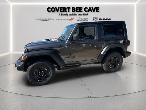 Crystal Metallic 2026 Jeep Wrangler Sport