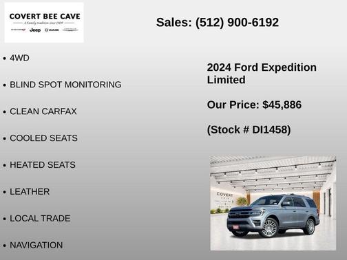 Silver Metallic 2024 Ford Expedition Limited