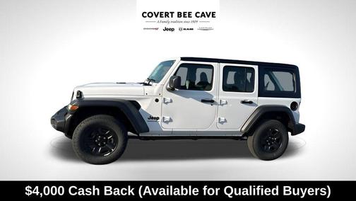 Bright White Clearcoat 2026 Jeep Wrangler Sport