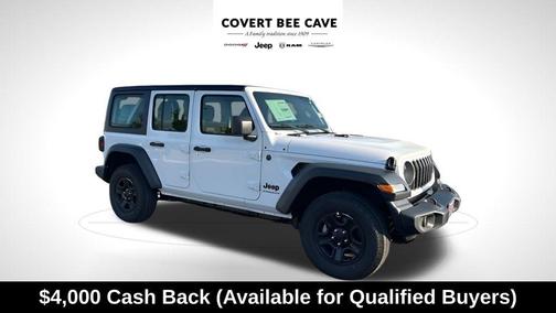 Bright White Clearcoat 2026 Jeep Wrangler Sport