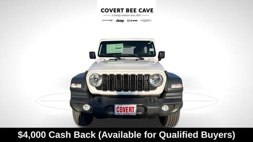 Bright White Clearcoat 2026 Jeep Wrangler Sport