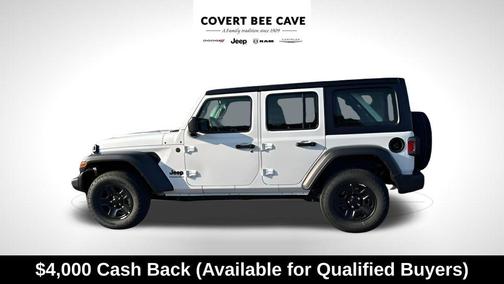 Bright White Clearcoat 2026 Jeep Wrangler Sport