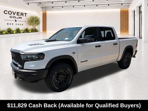 Bright White Clearcoat 2026 RAM 1500 Rebel