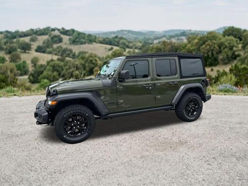 Sarge Green Clearcoat 2022 Jeep Wrangler Unlimited Sport