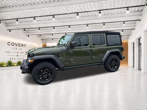 Sarge Green Clearcoat 2022 Jeep Wrangler Unlimited Sport