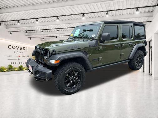 Sarge Green Clearcoat 2022 Jeep Wrangler Unlimited Sport