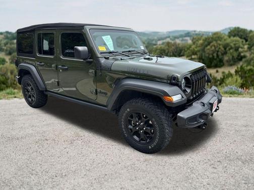 Sarge Green Clearcoat 2022 Jeep Wrangler Unlimited Sport