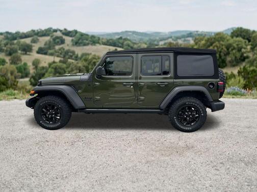 Sarge Green Clearcoat 2022 Jeep Wrangler Unlimited Sport