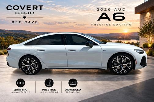 Glacier White Metallic 2026 Audi A6 Base