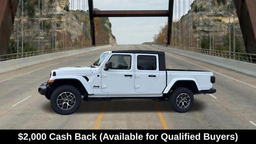 Bright White Clearcoat 2026 Jeep Gladiator Sport