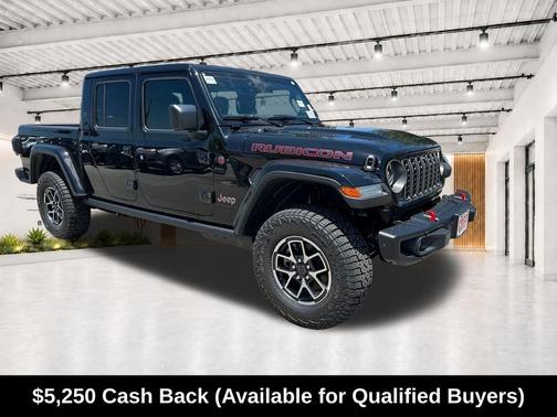 Black Clearcoat 2026 Jeep Gladiator Rubicon