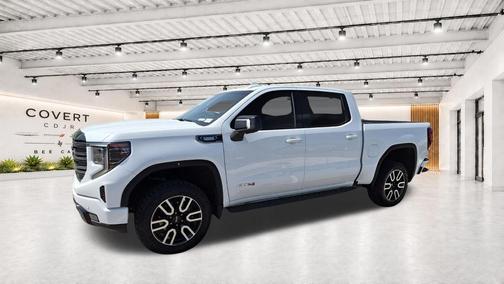 Summit White 2025 GMC Sierra 1500 AT4
