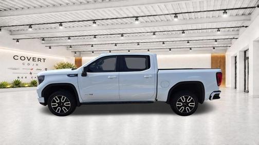 Summit White 2025 GMC Sierra 1500 AT4