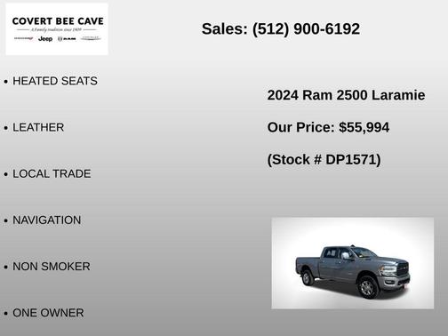 Billet Silver Metallic Clearcoat 2024 RAM 2500 Laramie