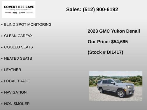 Sterling 2023 GMC Yukon Denali