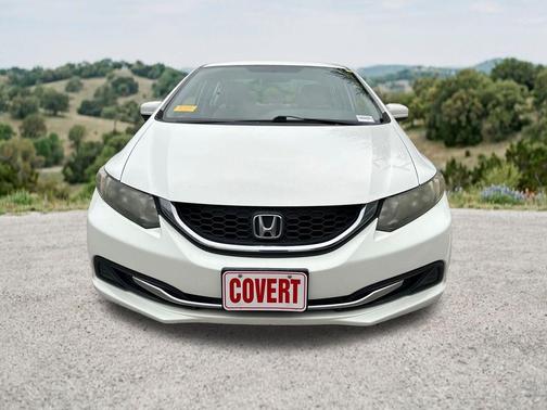 White 2015 Honda Civic SE