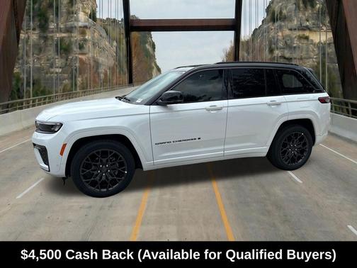 Bright White Clearcoat 2026 Jeep Grand Cherokee Summit