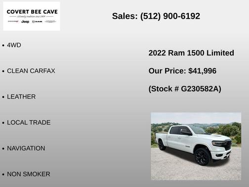Ivory White 2022 RAM 1500 Limited