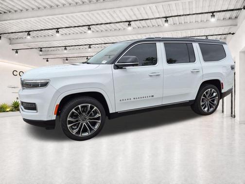 Bright White Clearcoat 2024 Jeep Grand Wagoneer Series III