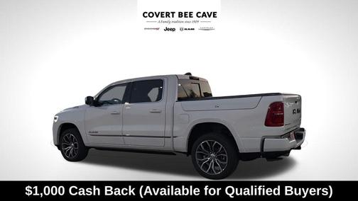 Bright White Clearcoat 2026 RAM 1500 Tungsten