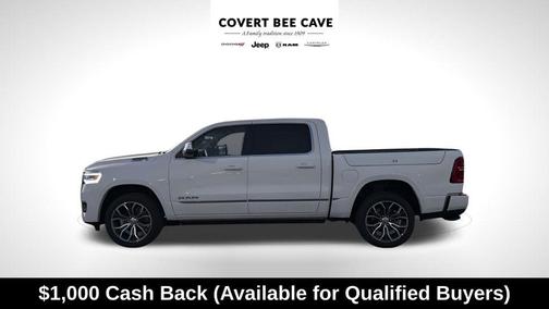 Bright White Clearcoat 2026 RAM 1500 Tungsten