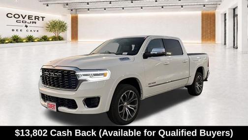 Bright White Clearcoat 2026 RAM 1500 Tungsten