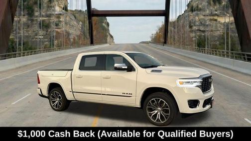 Bright White Clearcoat 2026 RAM 1500 Tungsten