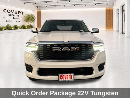 Bright White Clearcoat 2026 RAM 1500 Tungsten
