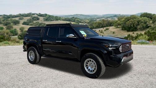 Black 2025 Toyota Tacoma Hybrid LIMITED
