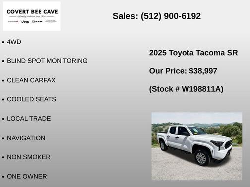 Ice 2025 Toyota Tacoma SR