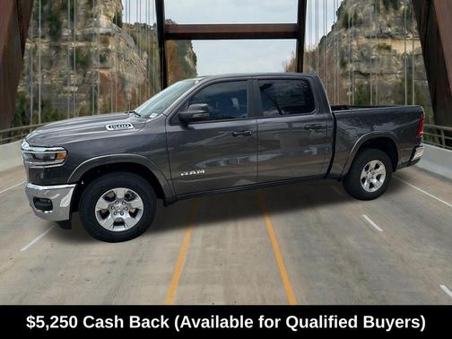 Granite Crystal Clearcoat Metallic 2026 RAM 1500 Big Horn/Lone Star
