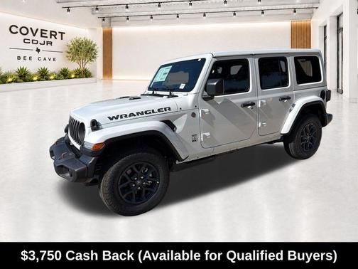 Bright White Clearcoat 2026 Jeep Wrangler Sport