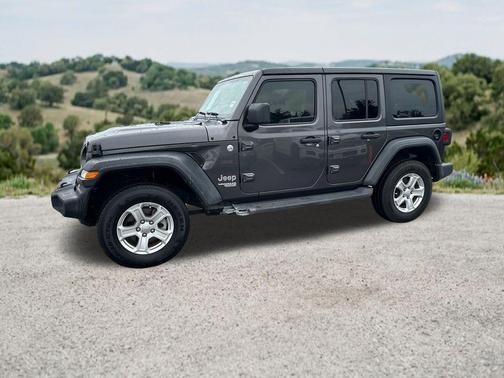 Granite Crystal Clearcoat Metallic 2020 Jeep Wrangler Unlimited Sport