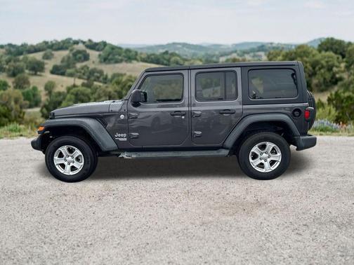 Granite Crystal Clearcoat Metallic 2020 Jeep Wrangler Unlimited Sport