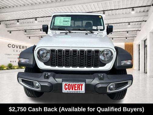 Bright White Clearcoat 2026 Jeep Gladiator Sport