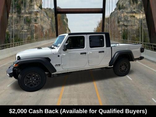 Bright White Clearcoat 2026 Jeep Gladiator Sport