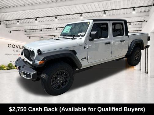 Bright White Clearcoat 2026 Jeep Gladiator Sport