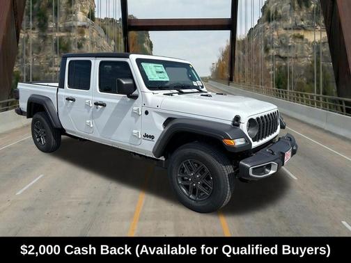 Bright White Clearcoat 2026 Jeep Gladiator Sport
