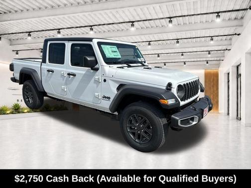 Bright White Clearcoat 2026 Jeep Gladiator Sport