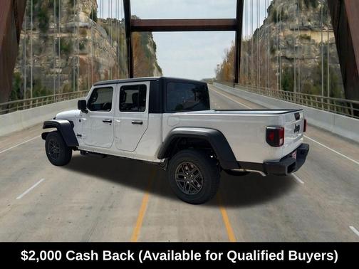 Bright White Clearcoat 2026 Jeep Gladiator Sport
